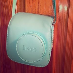 Polaroid Fuji Instax 7s case with cross body strap